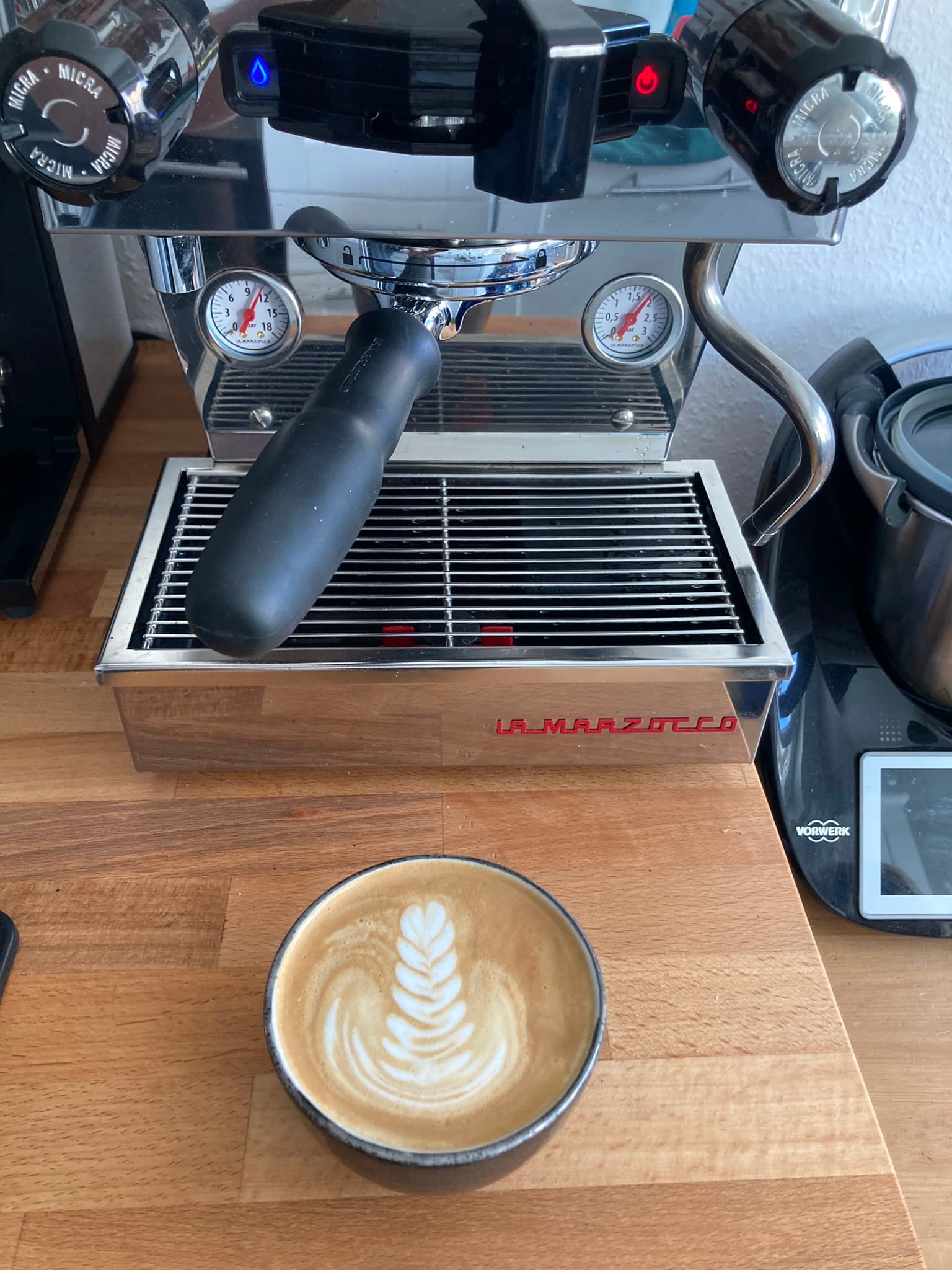 Rosetta latte art